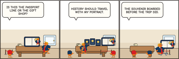 Thumbnail for The Passport Counter Opens a Gift Shop.