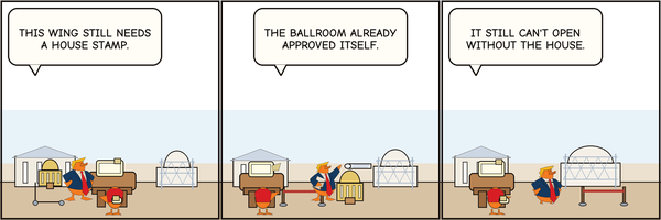 Thumbnail for The Ballroom Still Needs the House.